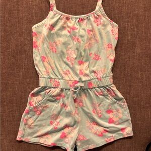 Cat & Jack Pink Floral Romper